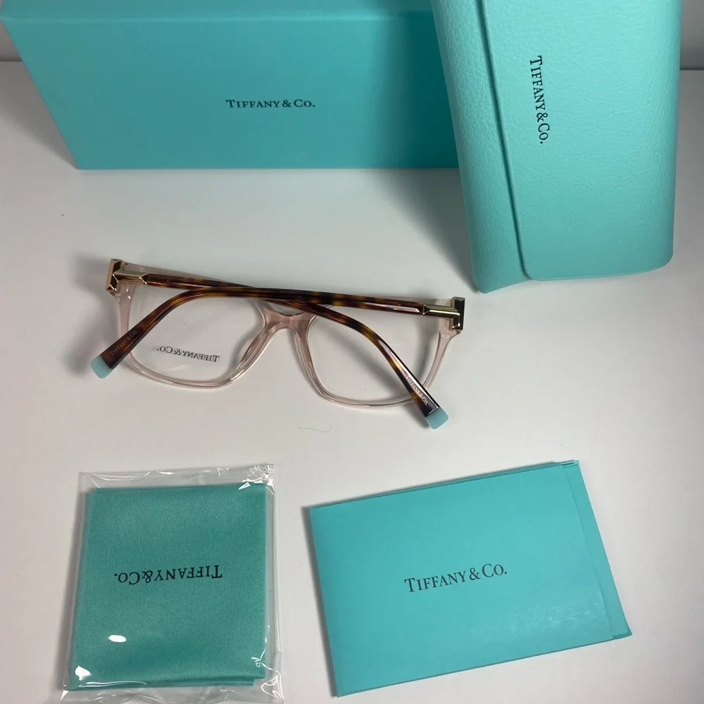 Tiffany TF2197 Square Rectangle Women's Eyeglasses 54 mm - Picture 12 of 13